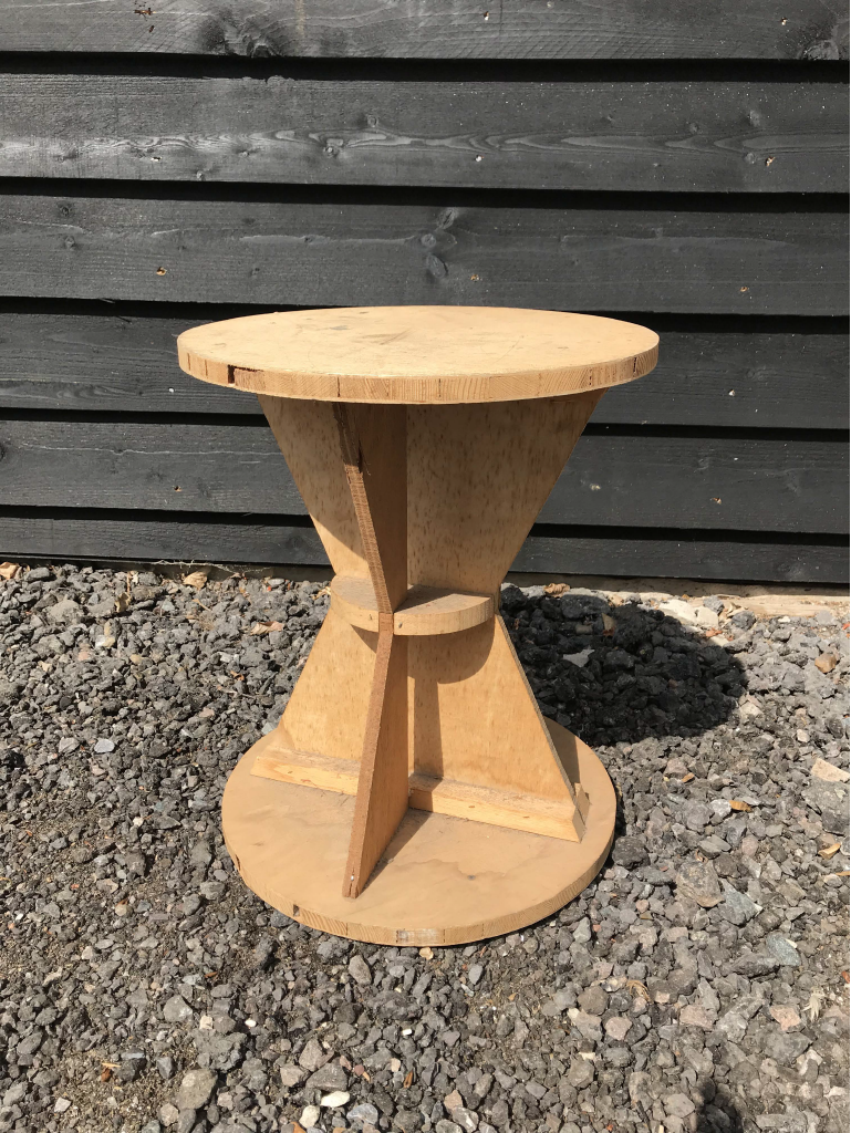 Waisted Drum Stool